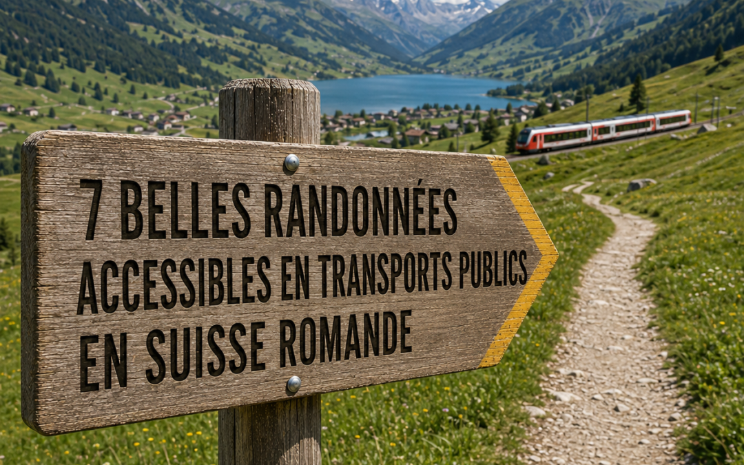 7 randonnées accessibles en transports publics