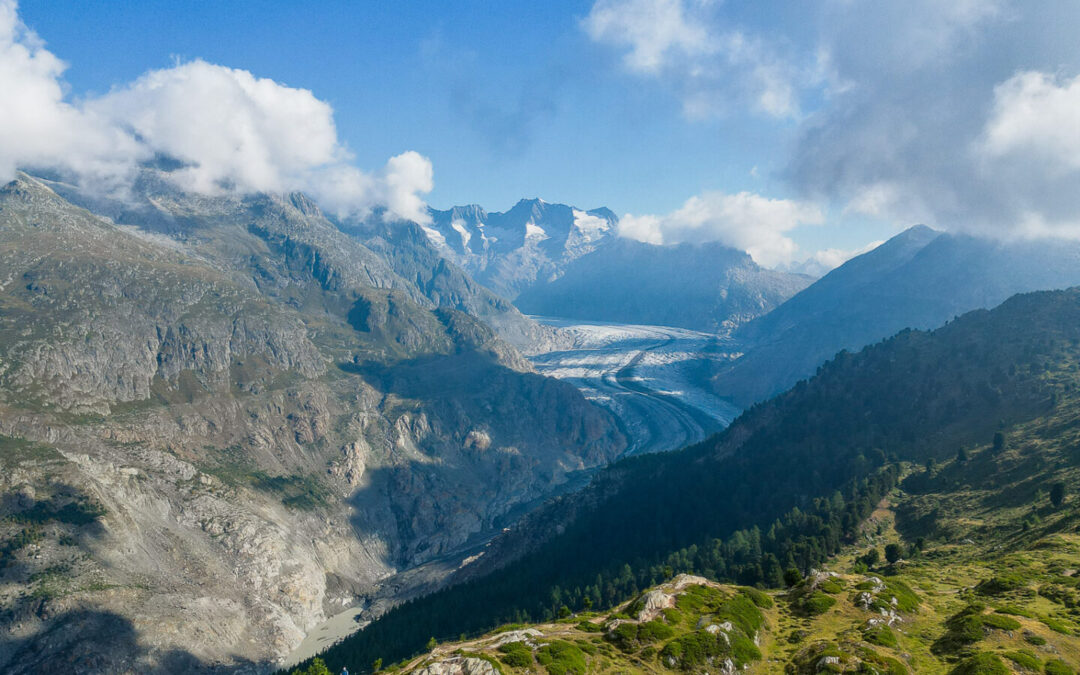 Glacier de l’Aletsch – Hohfluh & Moosfluh (View point 1 & 2)