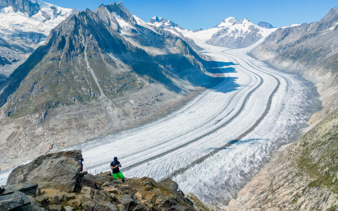Glacier de l’Aletsch – Eggishorn (View point 4) + Marjlensee