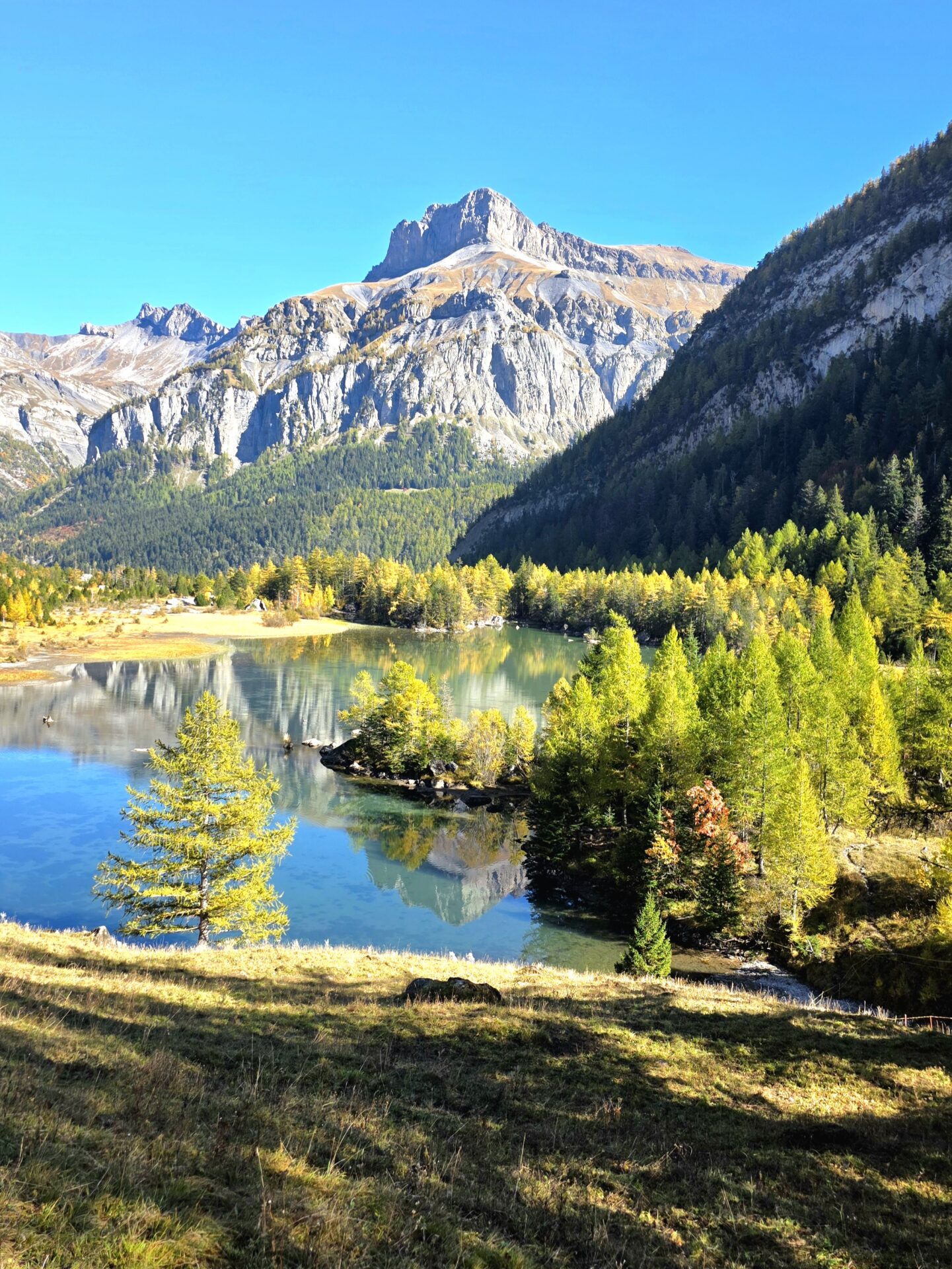 Nichée au cœur du Valais, Derborence séduit par son lac sauvage, ses falaises impressionnantes et sa forêt de mélèzes dorés en automne. Un lieu magique où la nature préservée invite à la sérénité et à la contemplation, idéal pour les amoureux de randonnées et de paysages alpins authentiques. Randonnée Derborenceparking Derborenceaccès Derborenceitinéraire Derborenceparcours, Gipfel DerborenceWanderung Derborencehike Lac du Grand Désert, randovalais raquettes à Neige Randonnée Montagne, randonnée pédestre, Itinéraire randonnée, chemin, parcours GPS, tracé gpx, SwissTopo, randonnée, Suisse-Rando, Schweizer wanderwege, idée de randonnée pédestre en Suisse, randonnée en Suisse, randotherapie, randothérapie, randotherapie.fun, Tcheu c'est beau ! T'cheu c'est beau! tcheucestbeau.ch