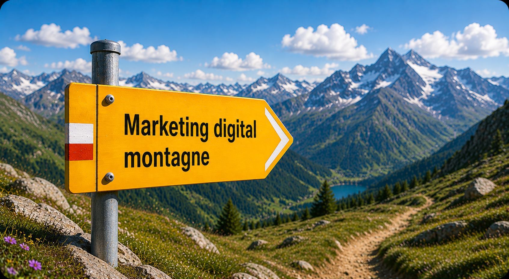 Marketing digital montagne Suisse