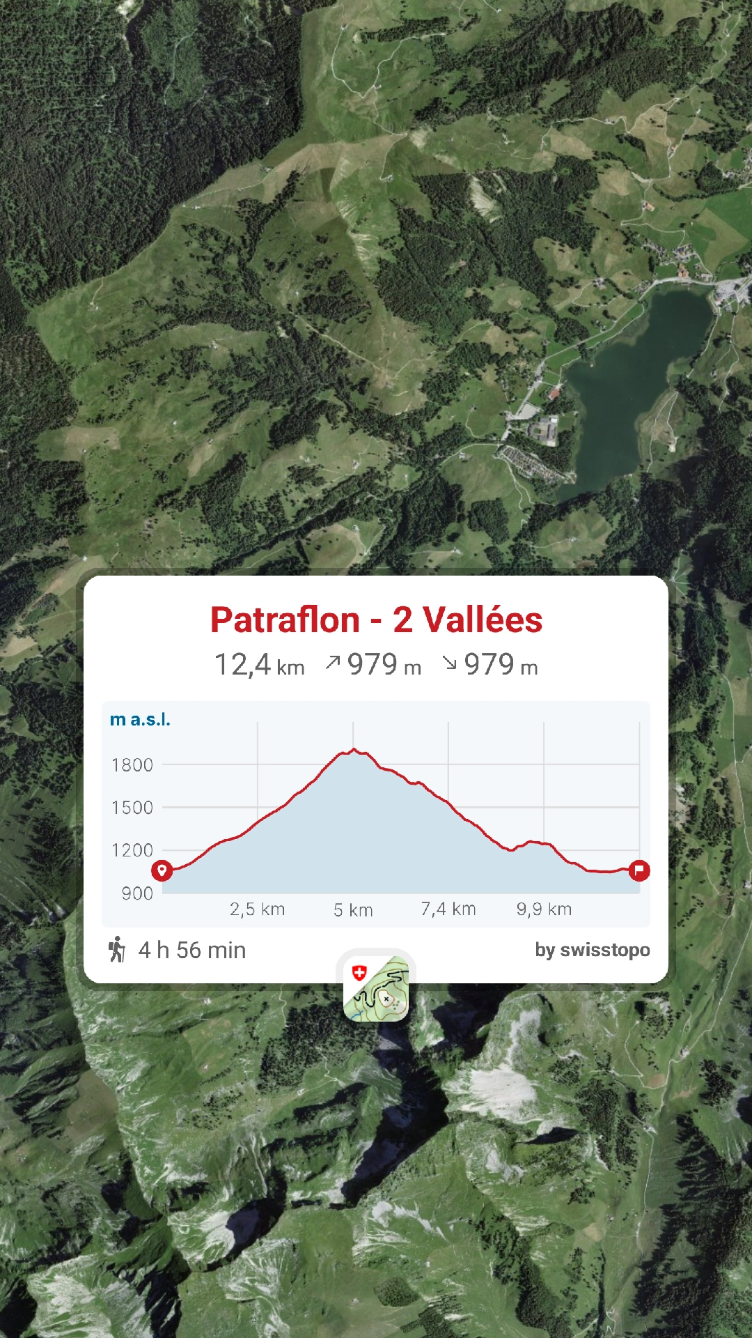 Randonnée du Patraflon depuis le Lac Noir Vue sur le Patraflon et les paysages des Préalpes fribourgeoises lors de la randonnée depuis le Lac Noir